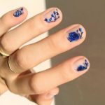 50 Floral Nail Art for Summer and Spring Ideas 18