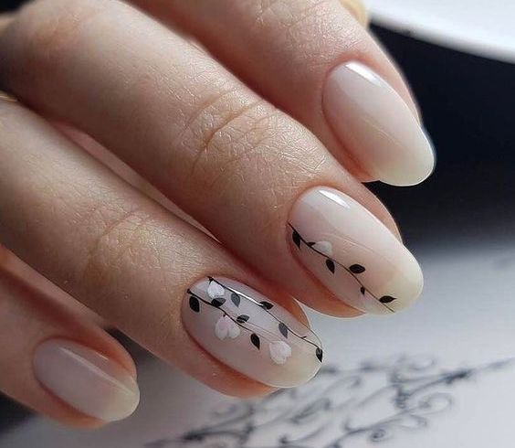 50 Floral Nail Art for Summer and Spring Ideas 2