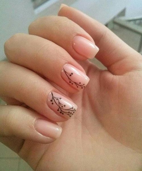 50 Floral Nail Art for Summer and Spring Ideas 23