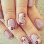 50 Floral Nail Art for Summer and Spring Ideas 32