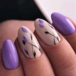 50 Floral Nail Art for Summer and Spring Ideas 41