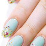 50 Floral Nail Art for Summer and Spring Ideas 43