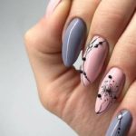 50 Floral Nail Art for Summer and Spring Ideas 45