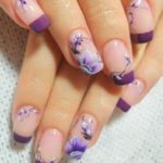 50 Floral Nail Art for Summer and Spring Ideas 46