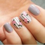 50 Floral Nail Art for Summer and Spring Ideas 48