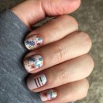 50 Floral Nail Art for Summer and Spring Ideas 5