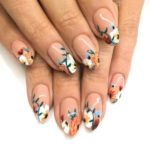 50 Floral Nail Art for Summer and Spring Ideas 52