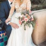 50 V Neck Bridal Dresses for Plus Size Ideas 15