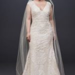 50 V Neck Bridal Dresses for Plus Size Ideas 24