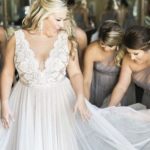50 V Neck Bridal Dresses for Plus Size Ideas 3