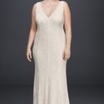 50 V Neck Bridal Dresses for Plus Size Ideas 36