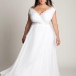 50 V Neck Bridal Dresses for Plus Size Ideas 44
