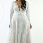 50 V Neck Bridal Dresses for Plus Size Ideas 47