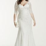 50 V Neck Bridal Dresses for Plus Size Ideas 49
