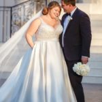 50 V Neck Bridal Dresses for Plus Size Ideas 5