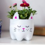 50 Ways to Reuse Plastic Bottles to Cute Planters Ideas 21