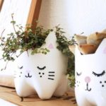 50 Ways to Reuse Plastic Bottles to Cute Planters Ideas 23
