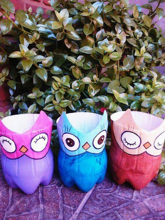 50 Ways to Reuse Plastic Bottles to Cute Planters Ideas 34