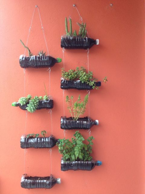 50 Ways to Reuse Plastic Bottles to Cute Planters Ideas 8