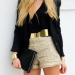 50 Ways to Wear Gold Belts Ideas 27