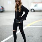 60 Spring and Summer All Black Outfits Ideas 12