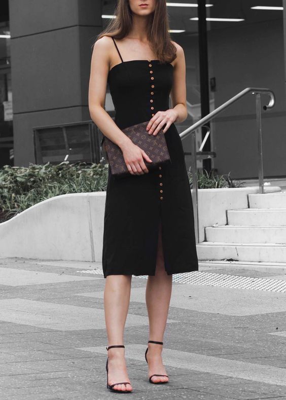 60 Spring and Summer All Black Outfits Ideas 14