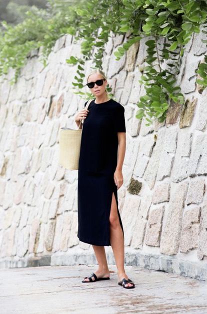 60 Spring and Summer All Black Outfits Ideas 23