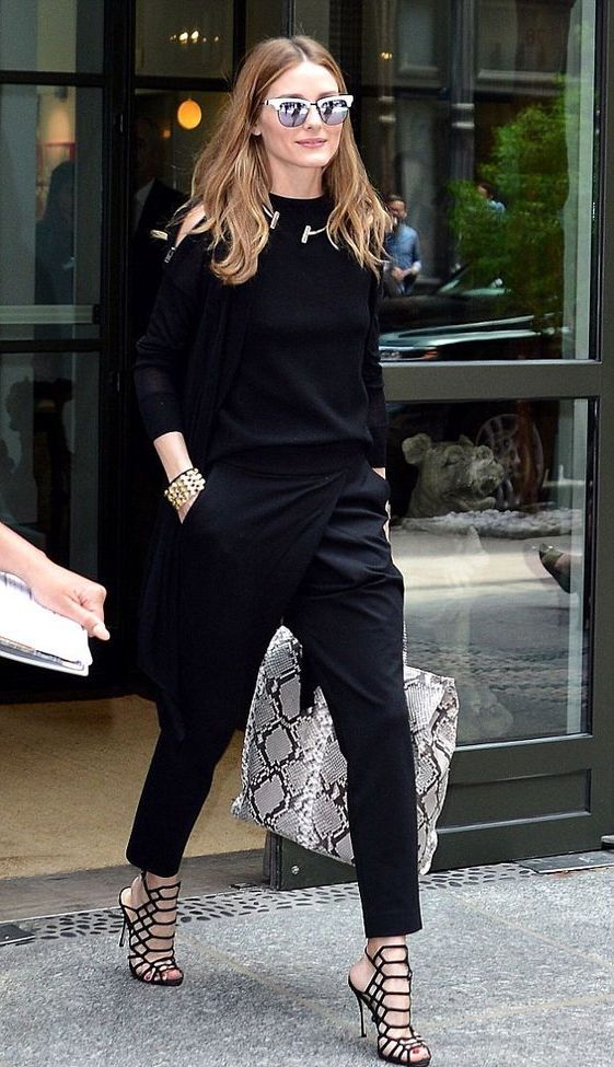 60 Spring and Summer All Black Outfits Ideas 3