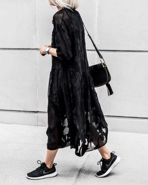 60 Spring and Summer All Black Outfits Ideas 35