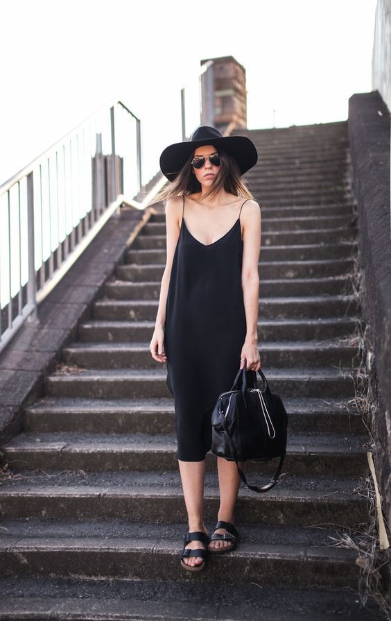60 Spring and Summer All Black Outfits Ideas 50