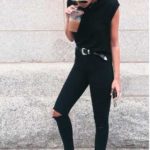 60 Spring and Summer All Black Outfits Ideas 52