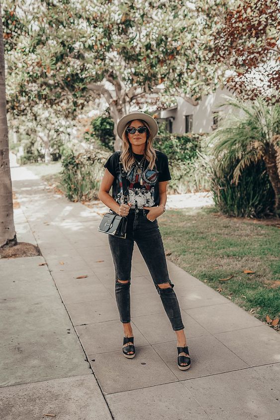 60 Spring and Summer All Black Outfits Ideas 53