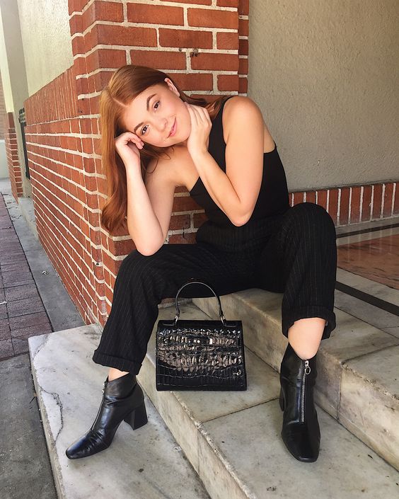 60 Spring and Summer All Black Outfits Ideas 57