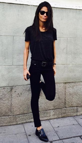 60 Spring and Summer All Black Outfits Ideas 61