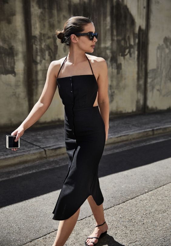60 Spring and Summer All Black Outfits Ideas 64