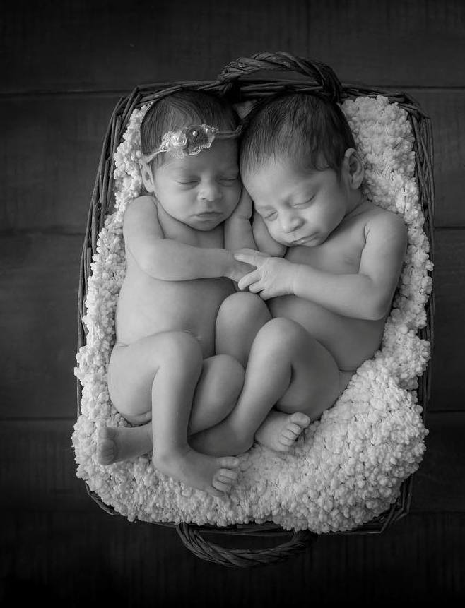 100 Cute Twins New Born Photography You Can Copy 47