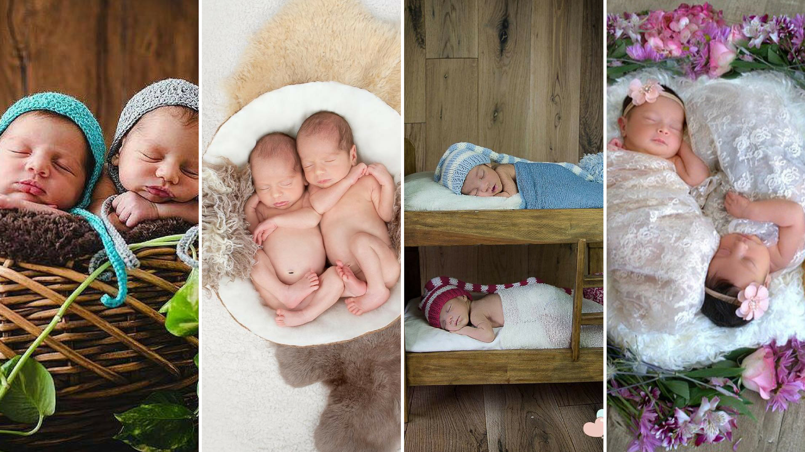 100 Cute Twins New Born Photography You Can Copy