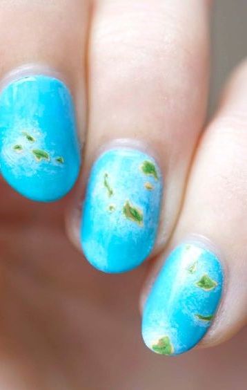 30 Earth Day Nails Art Ideas 10 2