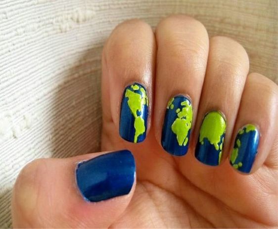 30 Earth Day Nails Art Ideas 15 2