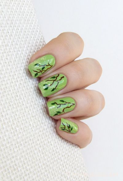 30 Earth Day Nails Art Ideas 22