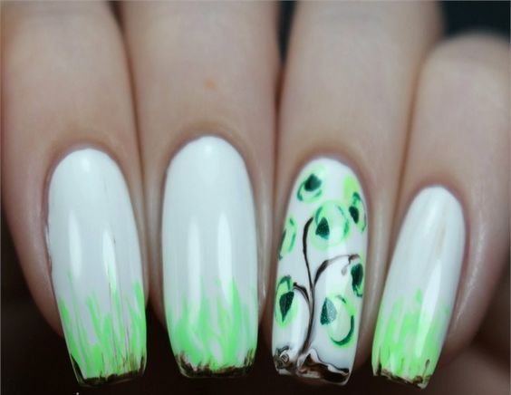 30 Earth Day Nails Art Ideas 35 2