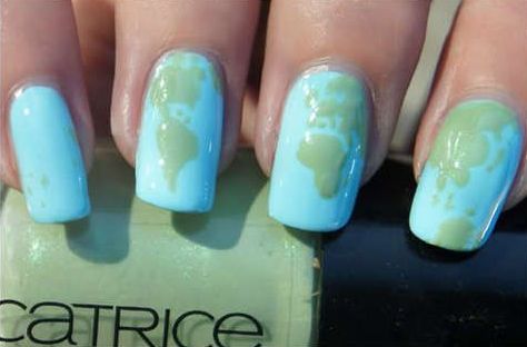 30 Earth Day Nails Art Ideas 4 2