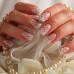 30 Glam Wedding Nail Art for Bride Ideas 21