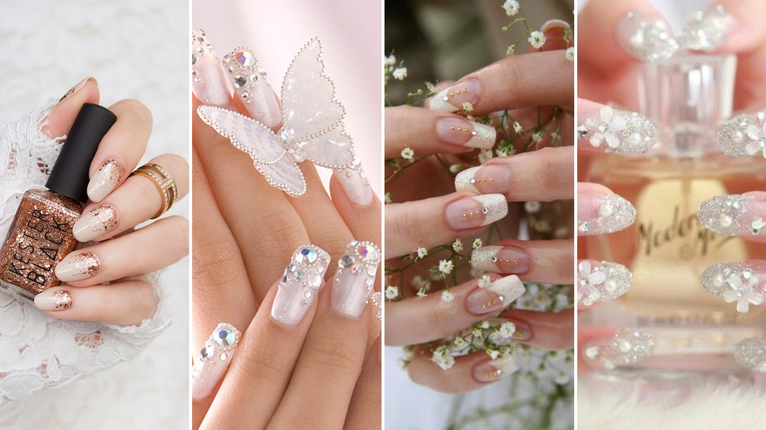 30 Glam Wedding Nail Art For Bride Ideas 11 Style Female 4582