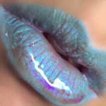 30 Holographic Lips Ideas 19