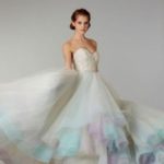 30 Soft Color Look Bridal Dresses Ideas 25