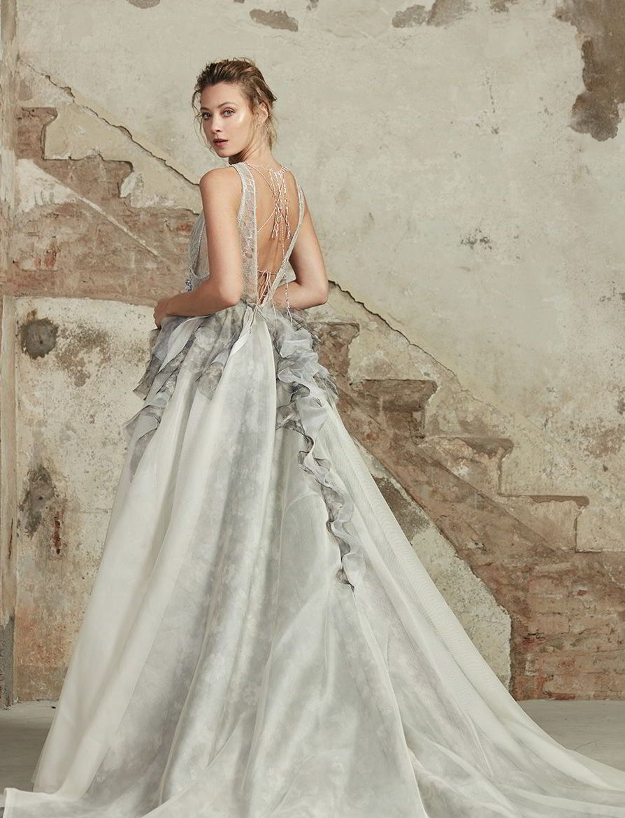 30 Soft Color Look Bridal Dresses Ideas 30