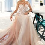 30 Soft Color Look Bridal Dresses Ideas 6