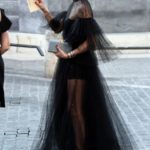 40 Black Mesh Long Dresses Ideas 13