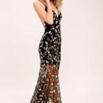 40 Black Mesh Long Dresses Ideas 25